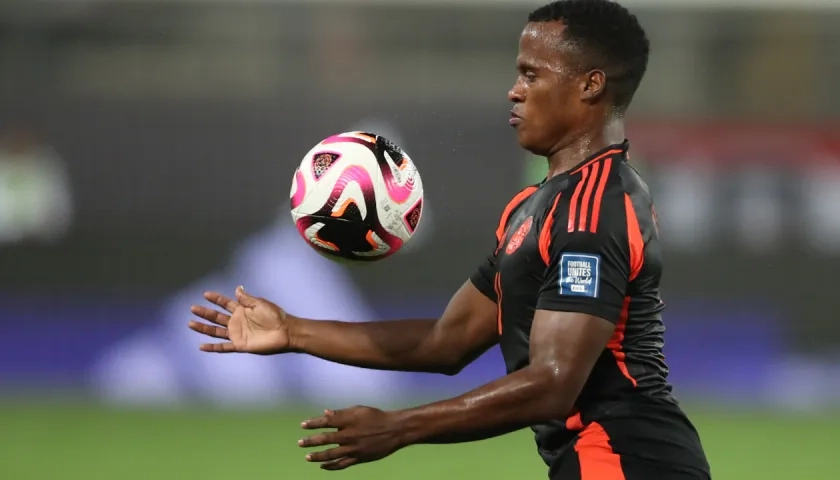 Jhon Arias, jugador de la Selección Colombia y del Palmeiras. 