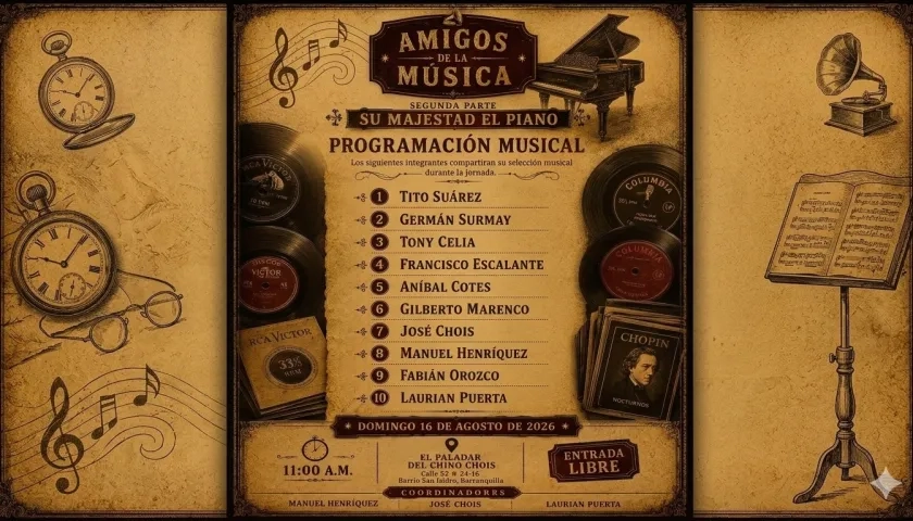 Flayer elaborado con IA