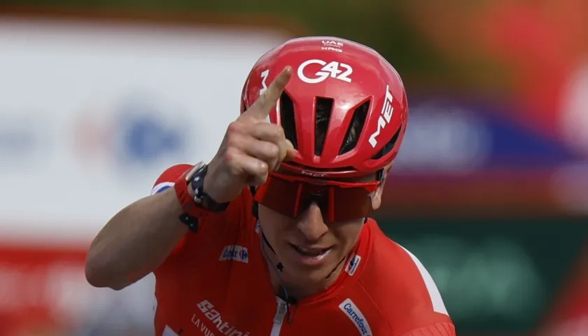 El esloveno Tadej Pogacar abandonó el Tour de Francia el pasado sábado.