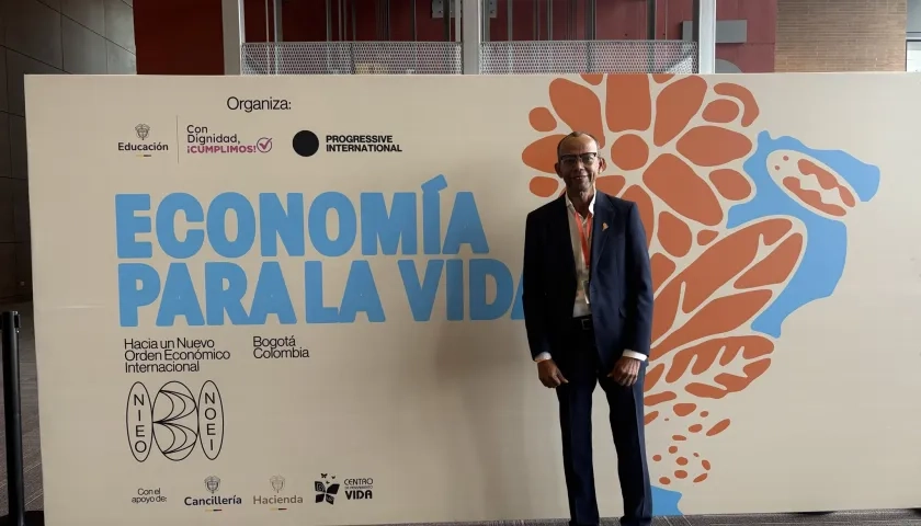 Rafael Castillo, rector encargado de la Universidad del Atlántico.