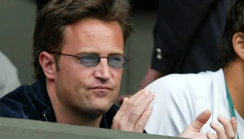 El actor Matthew Perry. 
