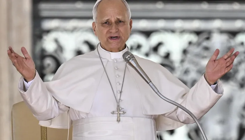 El Papa León XIV. 