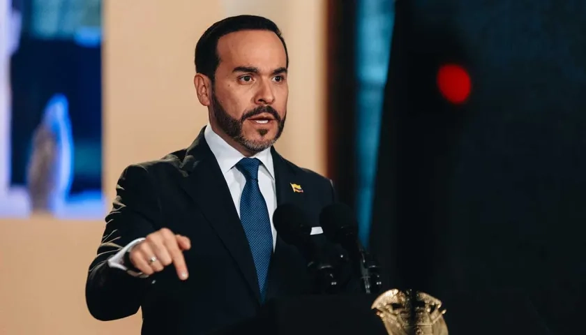 El Presidente de la República, Abelardo De La Espriella.