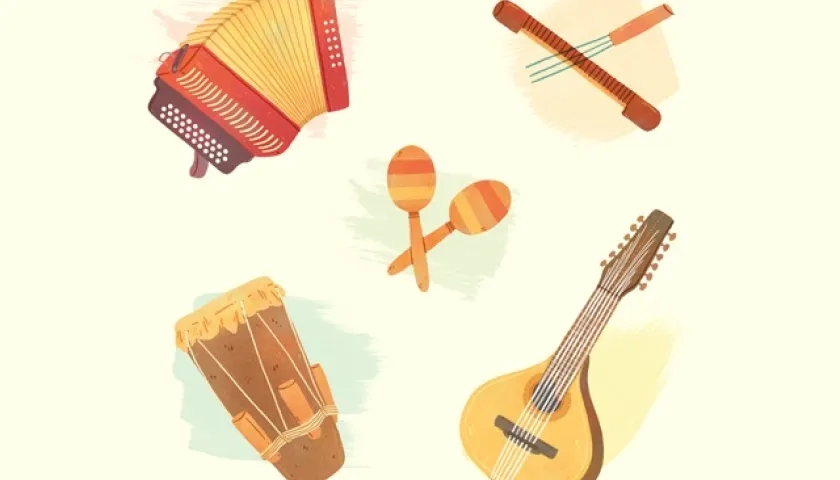 La música dentro de la poesía del Caribe. 