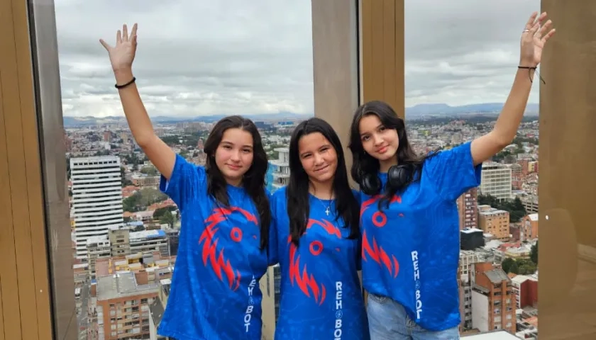 La jóvenes barranquilleras irán a Estados Unidos. 