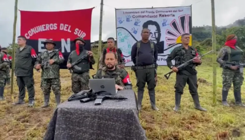 Alias HH e integrantes de 'Comuneros del Sur'