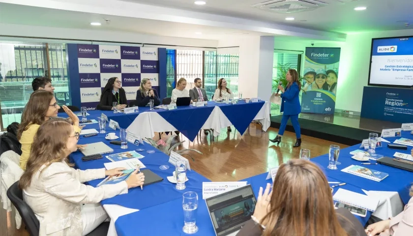 Alide y Findeter realizaron la pasantía internacional 'Gestión estratégica del talento humano'.