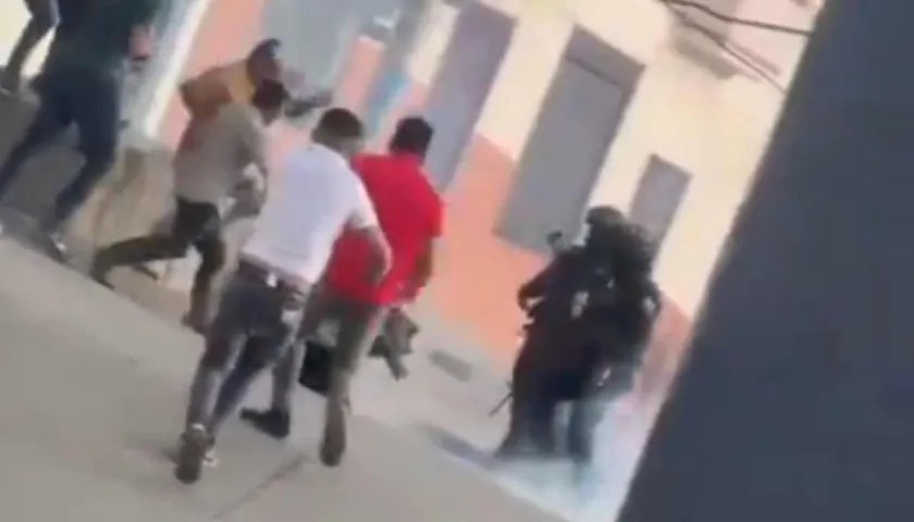 Alteración del orden público.