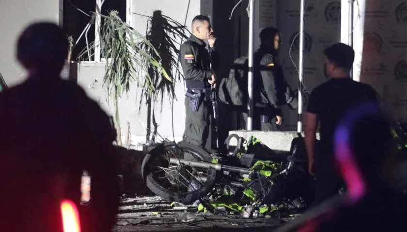 Atentado contra la estación de Policía en Los Patios, Norte de Santander