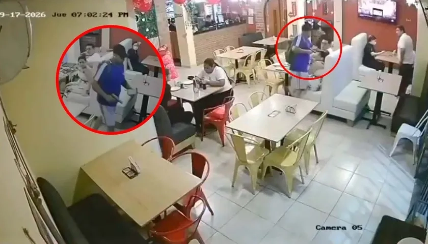 Atraco en Galapa. 