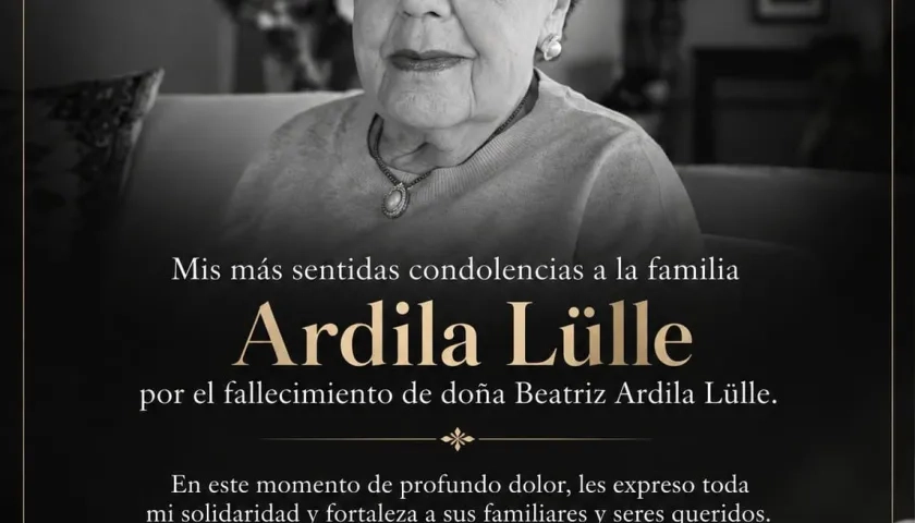 Beatriz Ardila Lülle.