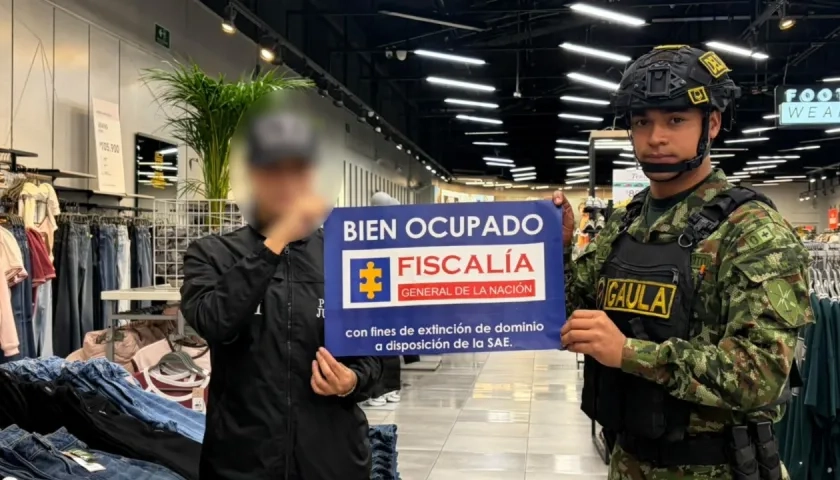 Bienes ocupados por la Fiscalía. 