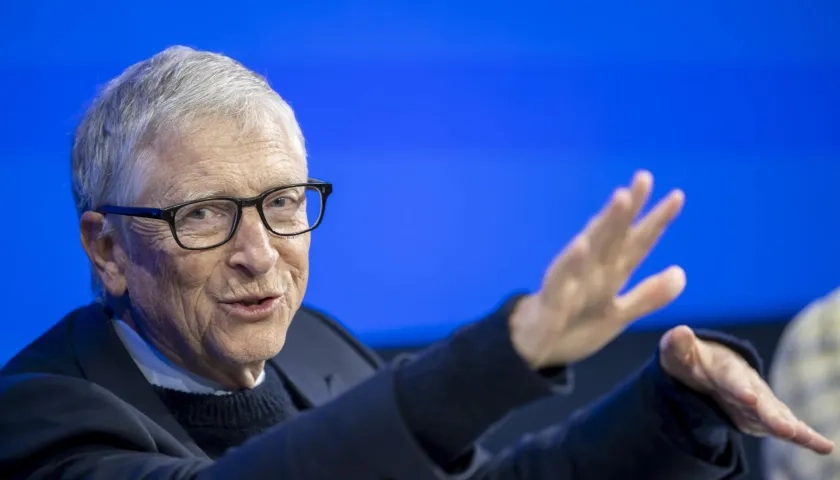 Bill Gates, cofundador de Microsoft y empresario estadounidense.
