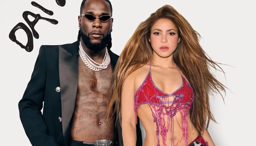 Burnay Boy y Shakira.