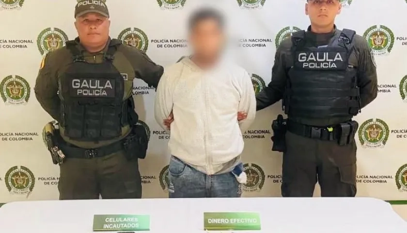 Capturado. 