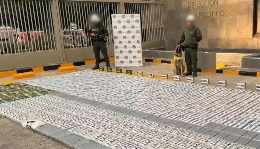 Droga incautada.