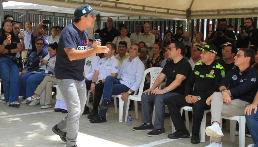 El Alcalde de Barranquilla, Alex Char.