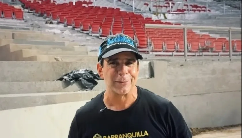 El Alcalde de Barranquilla, Alex Char.