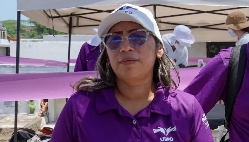 Carmelis Arrieta, directora regional norte de la UBPD. 