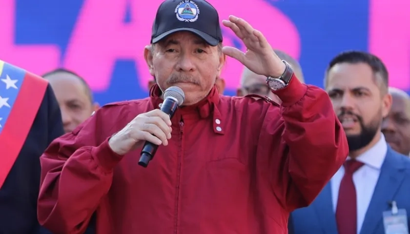 Daniel Ortega, presidente de Nicaragua durante los últimos 30 años.