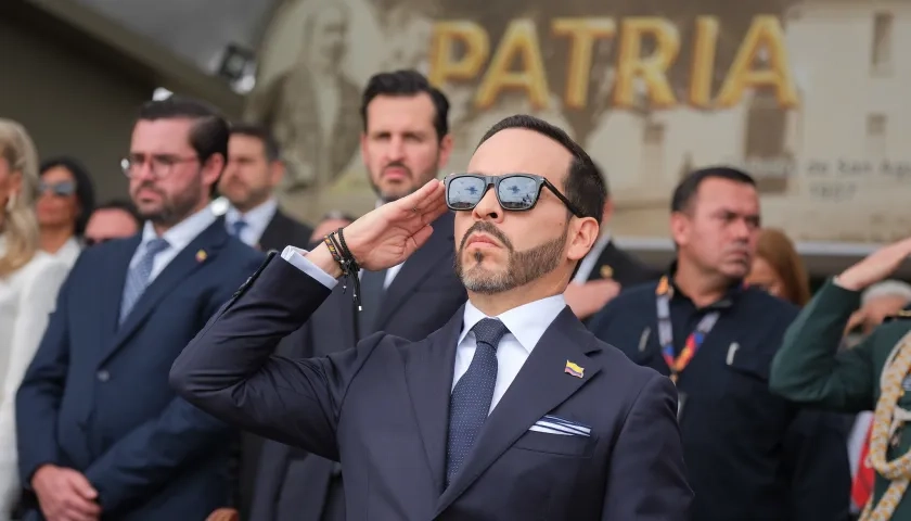 El Presidente Abelardo De La Espriella.