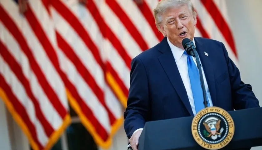 Donald Trump, presidente de EE.UU.