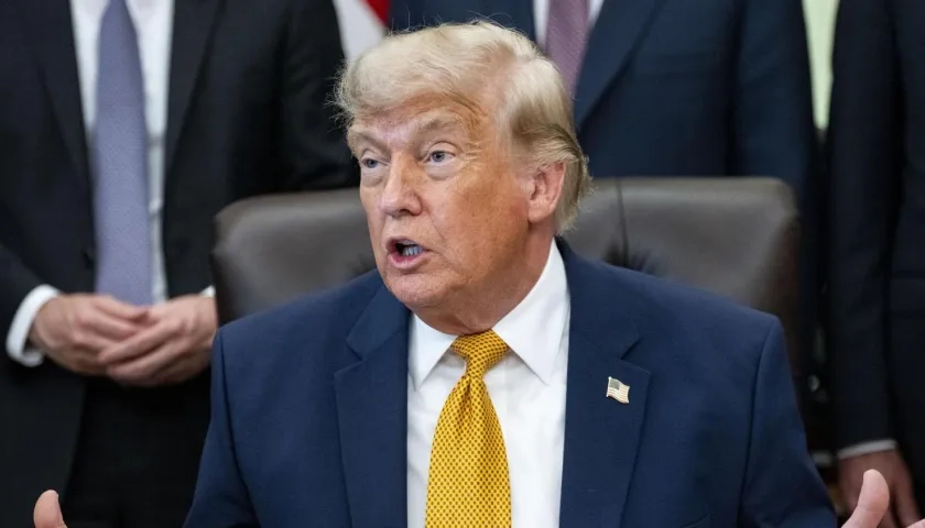 Donald Trump, presidente de Estados Unidos. 