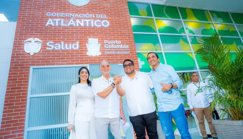 Acto de entrega de la ESE Hospital Puerto Colombia.
