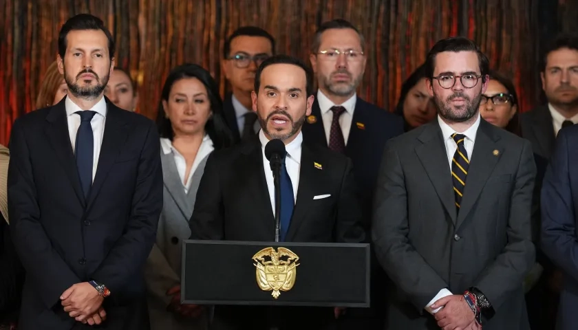 El Presidente Abelardo De La Espriella.