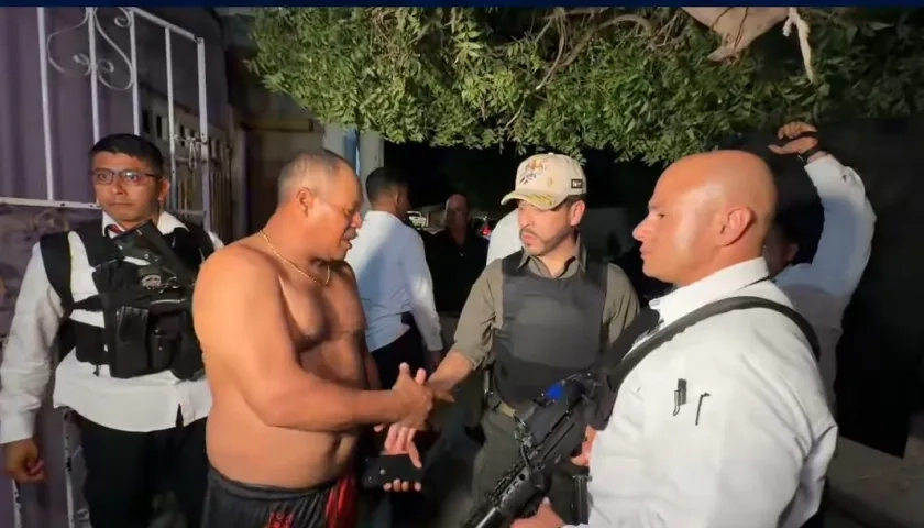 El Presidente Abelardo De La Espriella, en Santa Marta