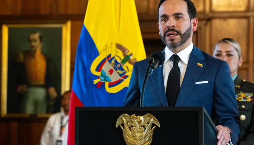 El Presidente Abelardo De La Espriella.