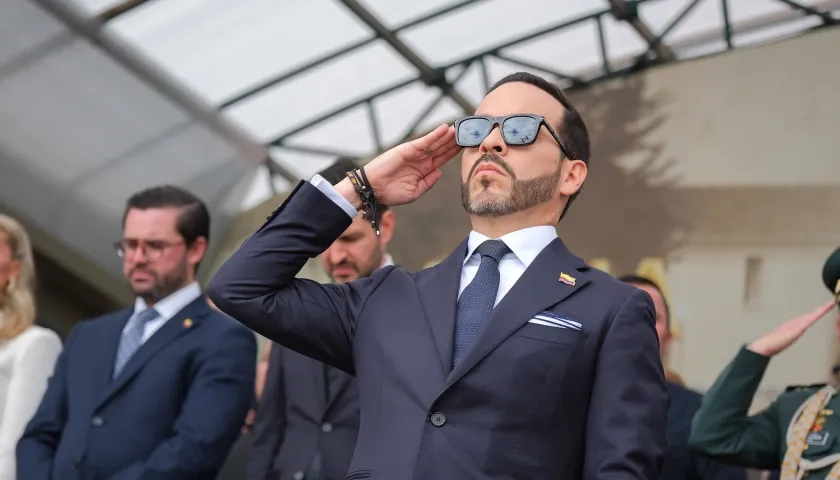 El Presidente Abelardo De La Espriella.