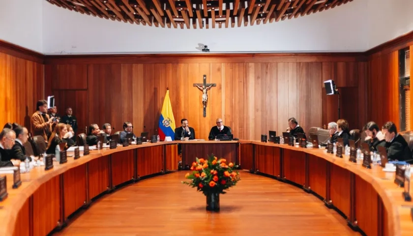 El Presidente en la Corte Suprema de Justicia