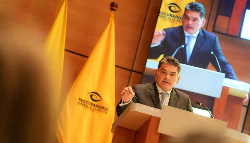 El Procurador General de la Nación, Gregorio Eljach.
