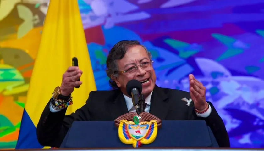 El expresidente Gustavo Petro.