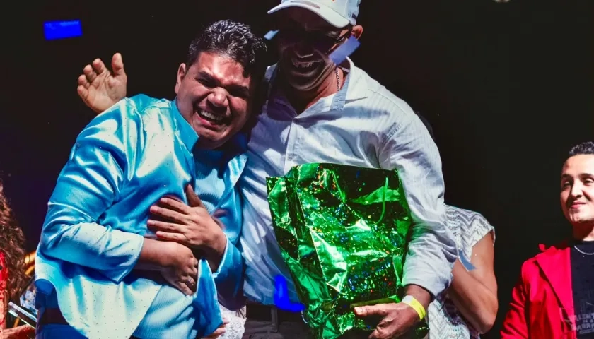 Eli García, ganador de la primera edición de Talento de Barrio. 