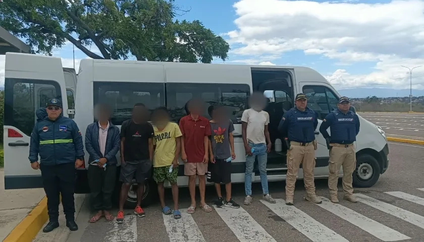 Extranjeros expulsados. 