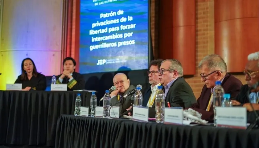 Los exjefes de las FARC.