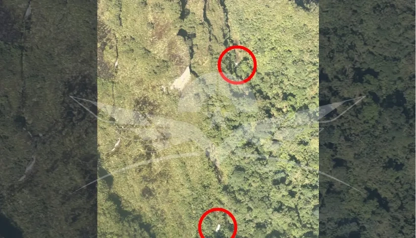 Hallazgo de la Fuerza Aeroespacial.