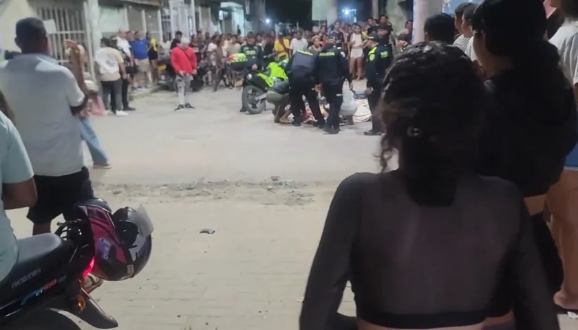 Escena del crimen. 