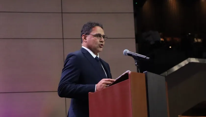 El presidente del Senado, Honorio Henríquez.
