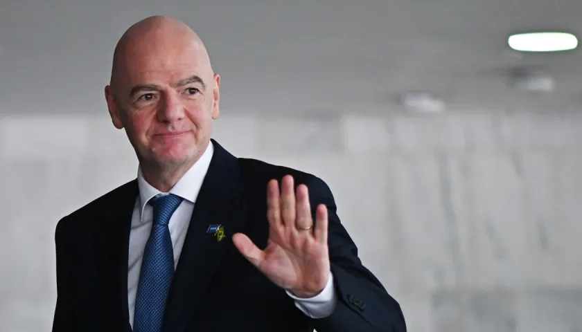 Gianni Infantino, presidente de la FIFA.