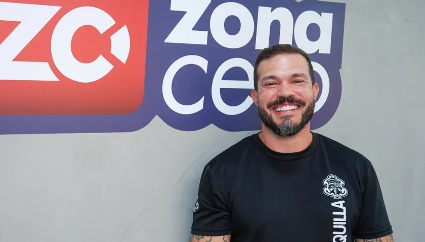 Jhonny Insignares, secretario de Cultura y Patrimonio de Barranquilla.