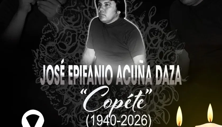 José Epifanio Acuña Daza, más conocido como 'Copete'.