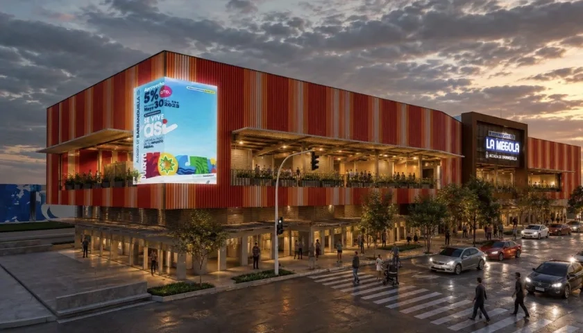 Render mercado de La Magola.