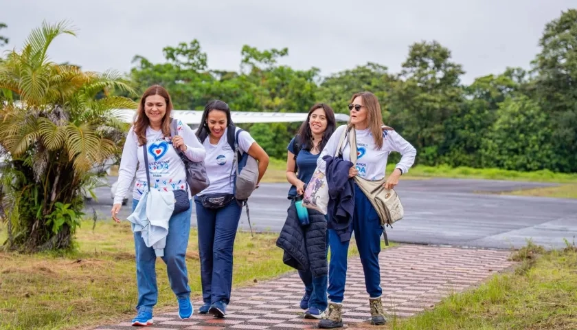 Las mujeres que perdieron la vida en el accidente.