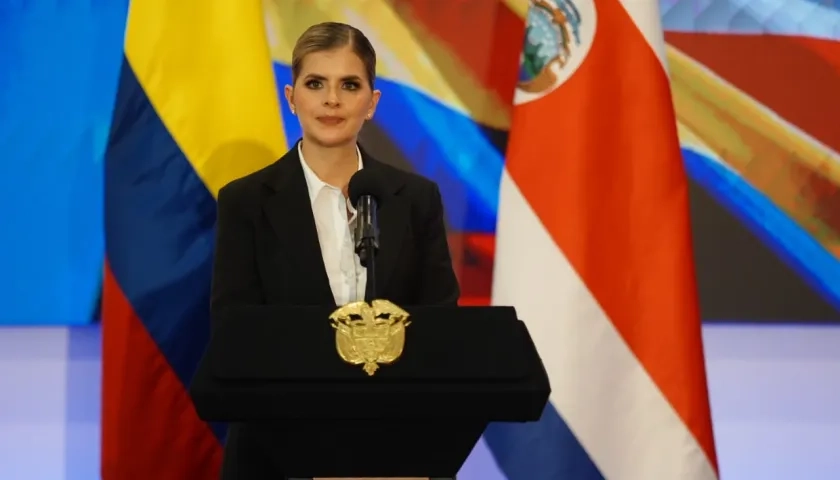 La presidenta de Costa Rica, Laura Fernández Delgado.