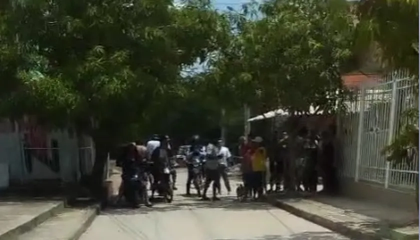 Lugar del atentado
