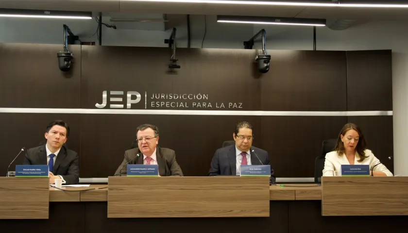Magistrados de la JEP.