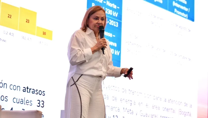 María Nohemí Arboleda, ministra de Minas y Energía.